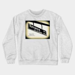 Torrance Boulevard, Carson, California by Mistah Wilson Crewneck Sweatshirt